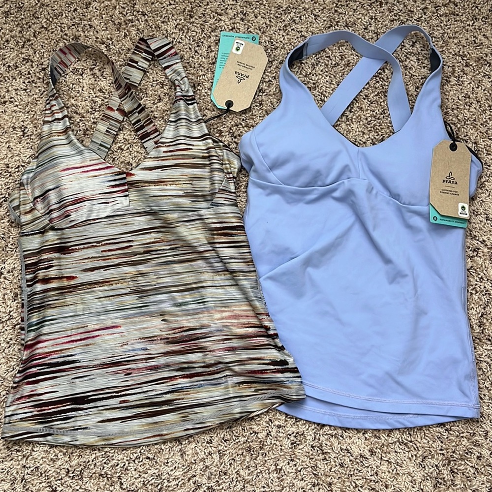 Prana Lanya Bra Tank **brown only**
